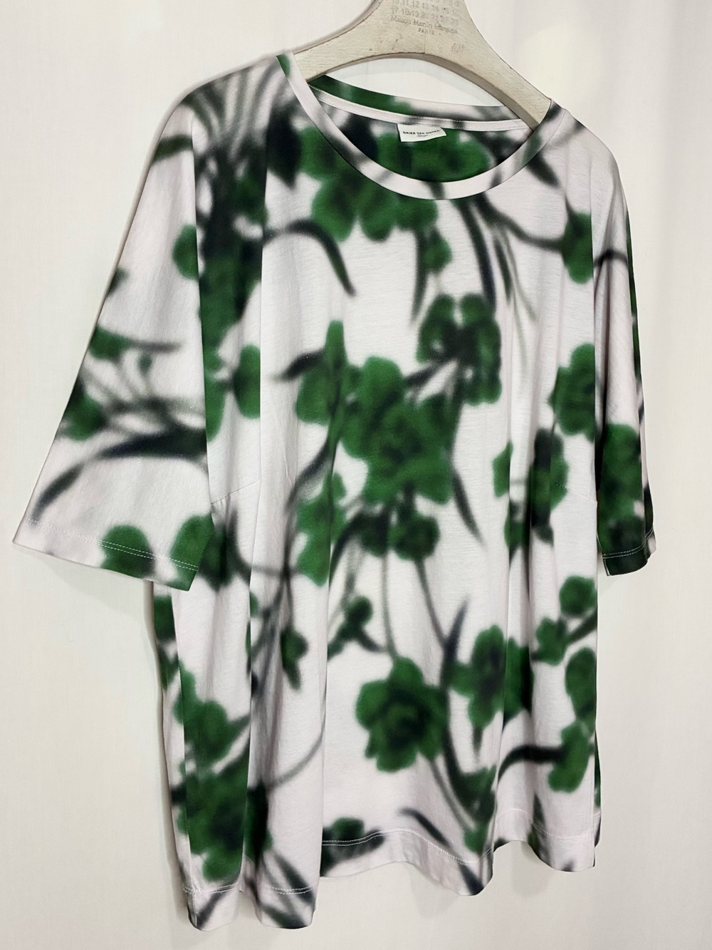 Dries Van Noten Floral Print Relaxed Fit T-Shirt